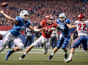 Collin Hurst, performanță uimitoare: 5 touchdown-uri în victoria lui Presbyterian cu 76-3 împotriva lui Bluefield