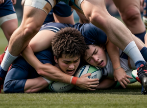 Jucătoarea franceză de rugby Axelle Berthoumieu contestă suspendarea de 12 meciuri pentru mușcarea unei adversare la Cupa Mondială