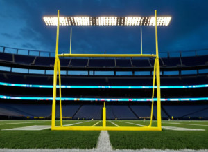 Stadion de fotbal american la apus