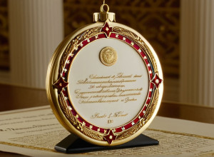 SUA se pregătesc de a 250-a aniversare: un ornament comemorativ cu Declarația de Independență