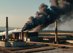 Incendiu masiv la o centrală electrică dezafectată din Texas: Nor de fum deasupra orașului Galveston