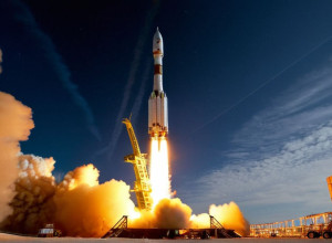 Lansarea rachetei purtătoare „Soyuz-2.1a” cu noul vehicul spațial „Vostok-1K”