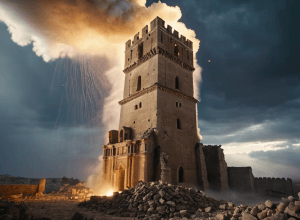 Colaps parțial al Turnului medieval Torre dei Conti din Roma: Un muncitor în stare critică, altul prins sub dărâmături