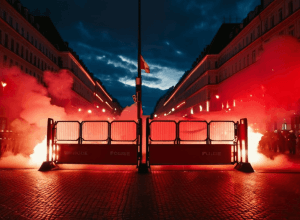 Tensiuni politice în Serbia: Poliția a separat protestatarii anti-guvernamentali de loialiștii lui Vucic