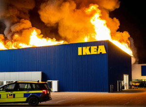 Cetățean ucrainean, condamnat în Lituania pentru incendierea unui magazin IKEA; autoritățile leagă incidentul de serviciile secrete militare ruse.