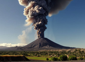 Erupția vulcanului Hayli Gubbi din Etiopia: Nori de cenușă au acoperit țările vecine