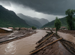 Inundații și alunecări de teren devastatoare în Indonezia: Cel puțin 10 morți în Sumatra