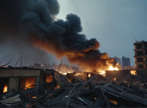 Incendiu devastator în Dhaka: Mii de oameni au rămas fără adăpost după ce o mahala supraaglomerată a ars complet