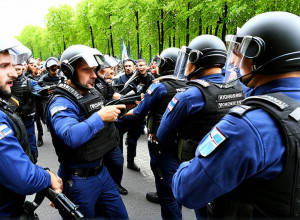 Proteste și greve în Paris