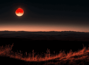 Totul despre eclipsa totală de lună "Luna Viermelui Sângeriu" din această săptămână