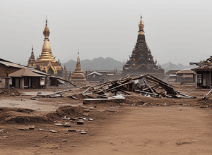 Întârzieri în ajutorul pentru cutremurul din Myanmar