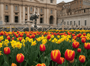 Papa Francisc apare de Paște și este aclamat după pneumonie