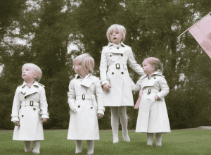 Melania Trump a ales un trench la evenimentul White House Easter Egg Roll