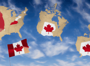 Chiar și în ziua alegerilor din Canada, Trump insistă din nou că țara ar trebui să se unească cu SUA