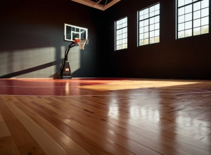 Radford Highlanders și Wright State Raiders se înfruntă într-un meci de baschet în West Virginia