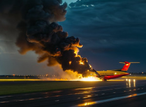 Accident aviatic la Dubai Air Show: Avionul HAL Tejas s-a prăbușit în timpul demonstrației