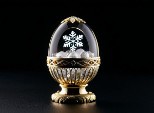 Oul Fabergé "Iarna", creat pentru familia imperială rusă, ar putea depășească 26 de milioane de dolari la licitație