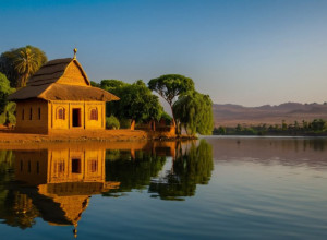 Cristii ortodocși etiopiști se bucură de Bogâțirea în calitatea batizmului lui Iisus