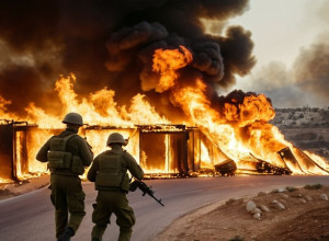 Atacuri într-o satulă palestiniană din Banca de Vest