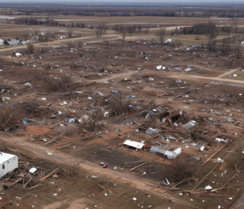 Orașel din Kentucky își revine după o tornadă mortală: Începe efortul de reconstrucție