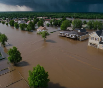 Zeci de persoane salvate sau evacuate în Țara Galilor după inundațiile provocate de furtuna Claudia