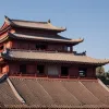 Acoperișul unui Turn al Tobei vechi de 700 de ani s-a prăbușit parțial în China