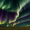 Furtună geomagnetică puternică: Aurora boreală, vizibilă neașteptat de departe în sudul SUA