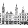 A desenat fiecare pub din Londra: Un artist a finalizat un proiect unic de 14 ani