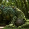 Troli uriași construiți din gunoi: artistul danez care vrea să salveze umanitatea de ea însăși