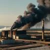 Incendiu masiv la o centrală electrică dezafectată din Texas: Nor de fum deasupra orașului Galveston