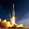 Lansarea rachetei purtătoare „Soyuz-2.1a” cu noul vehicul spațial „Vostok-1K”